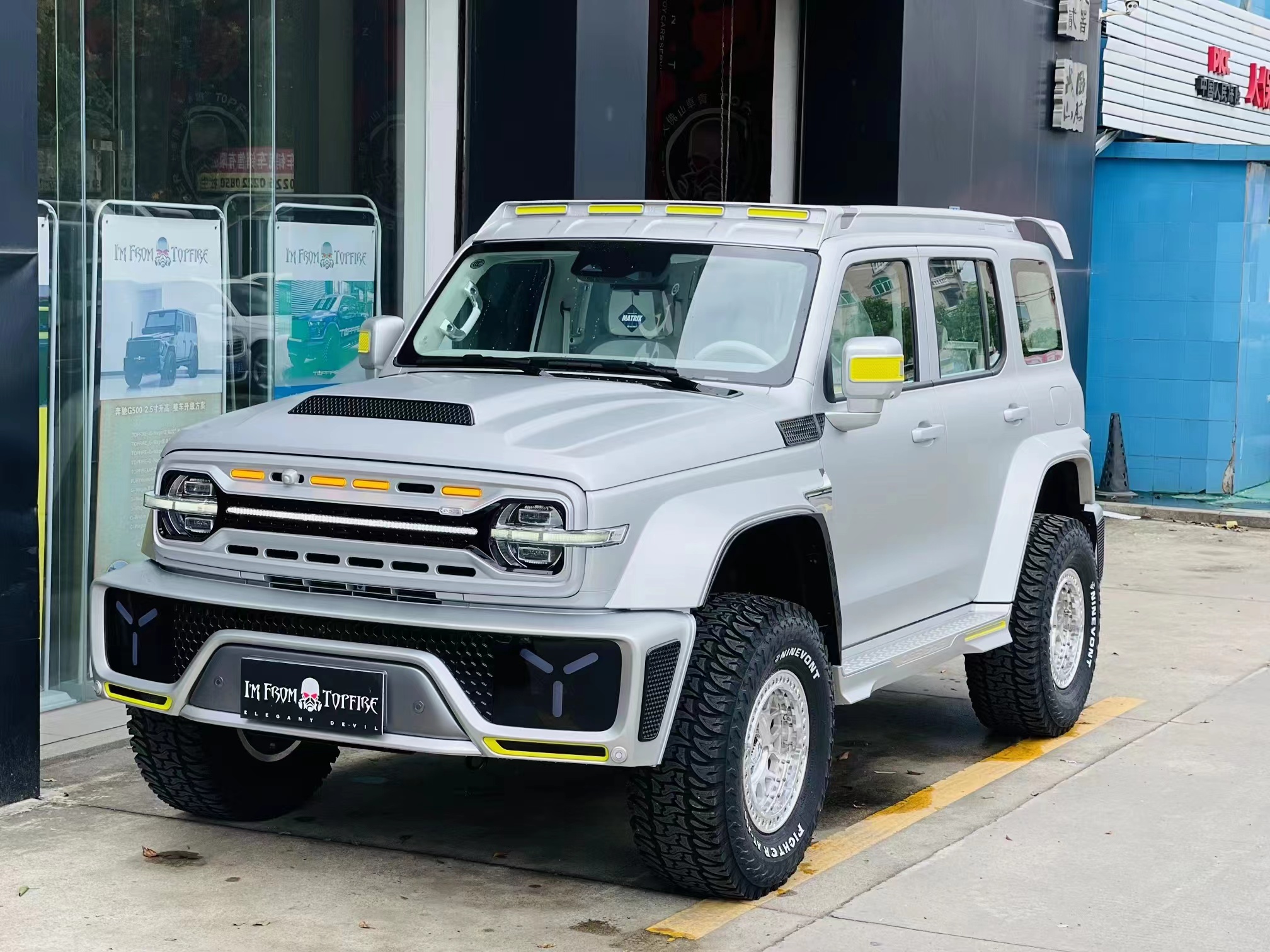 赛博坦克300，2.5寸升高案例